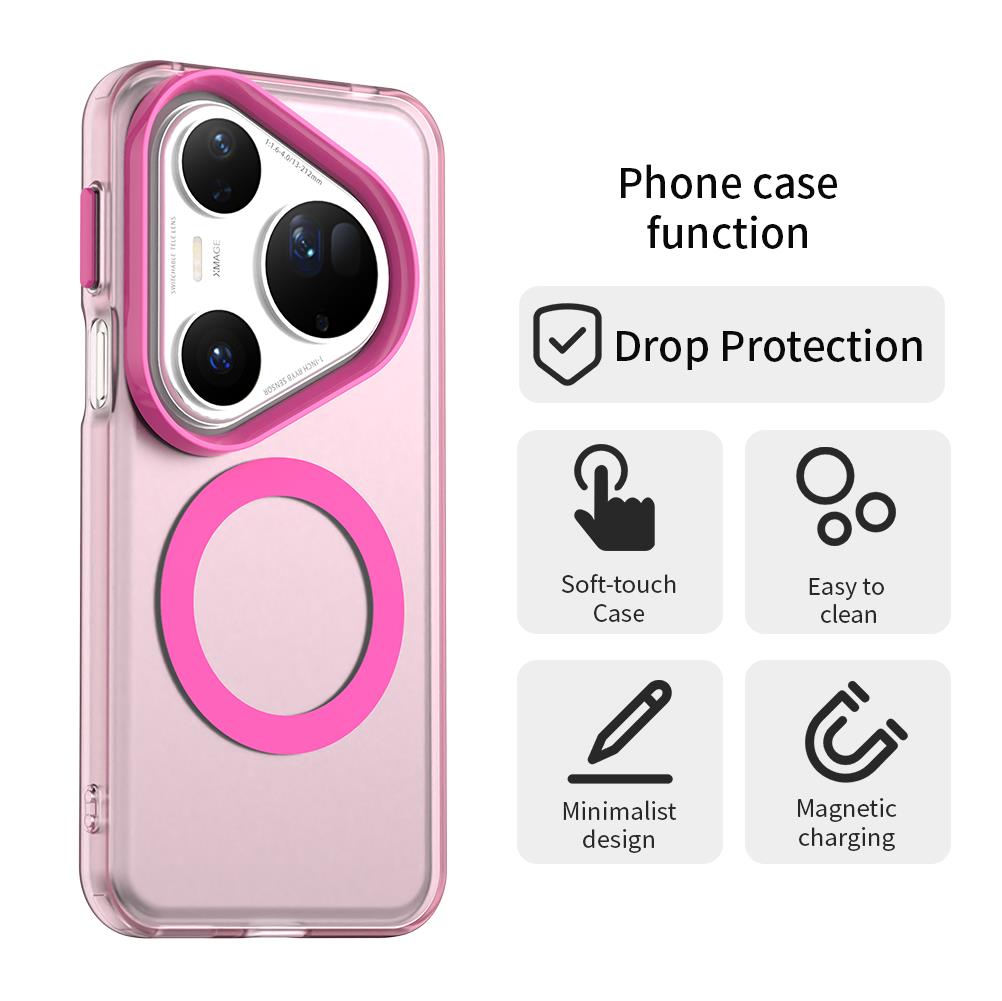 Huawei Pura 70 - Funda de teléfono de Color caramelo