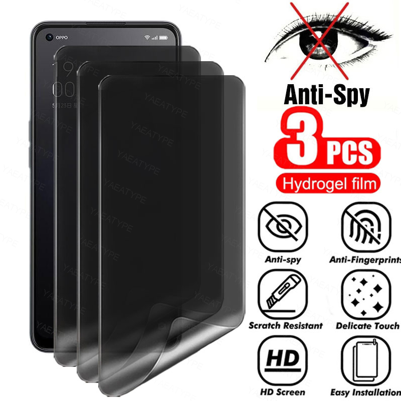 Realme C67 - 3 uds película de hidrogel de