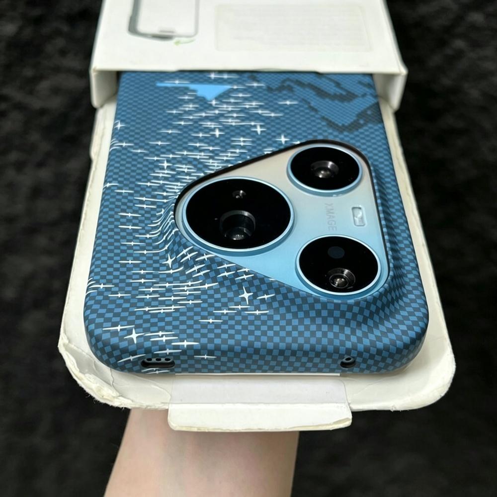 Huawei Pura 70 - Funda de teléfono de lujo ultrafina