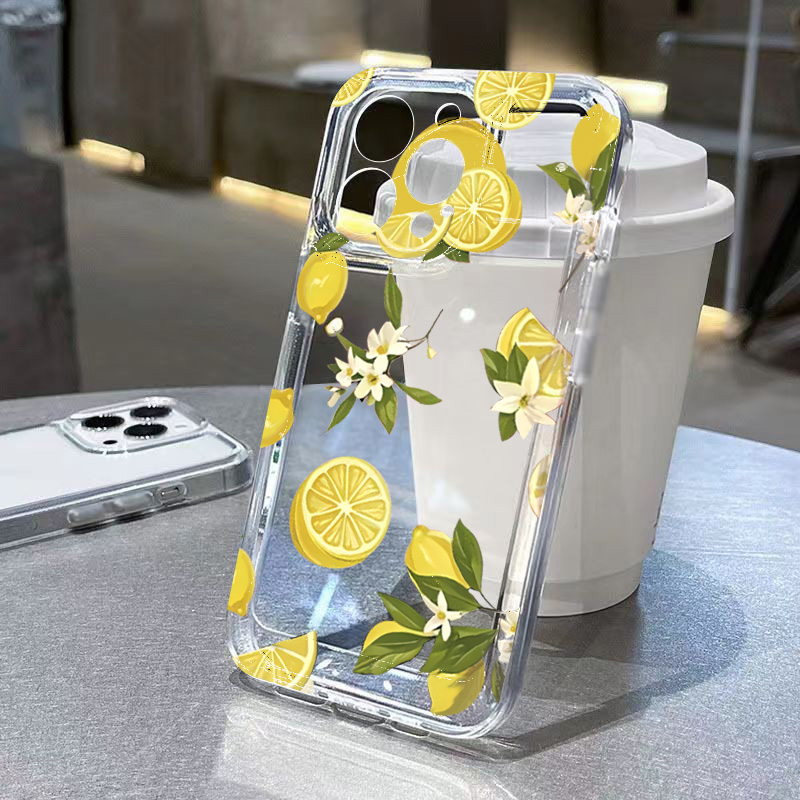 Samsung Galaxy A55 - Funda de teléfono transparente con flor