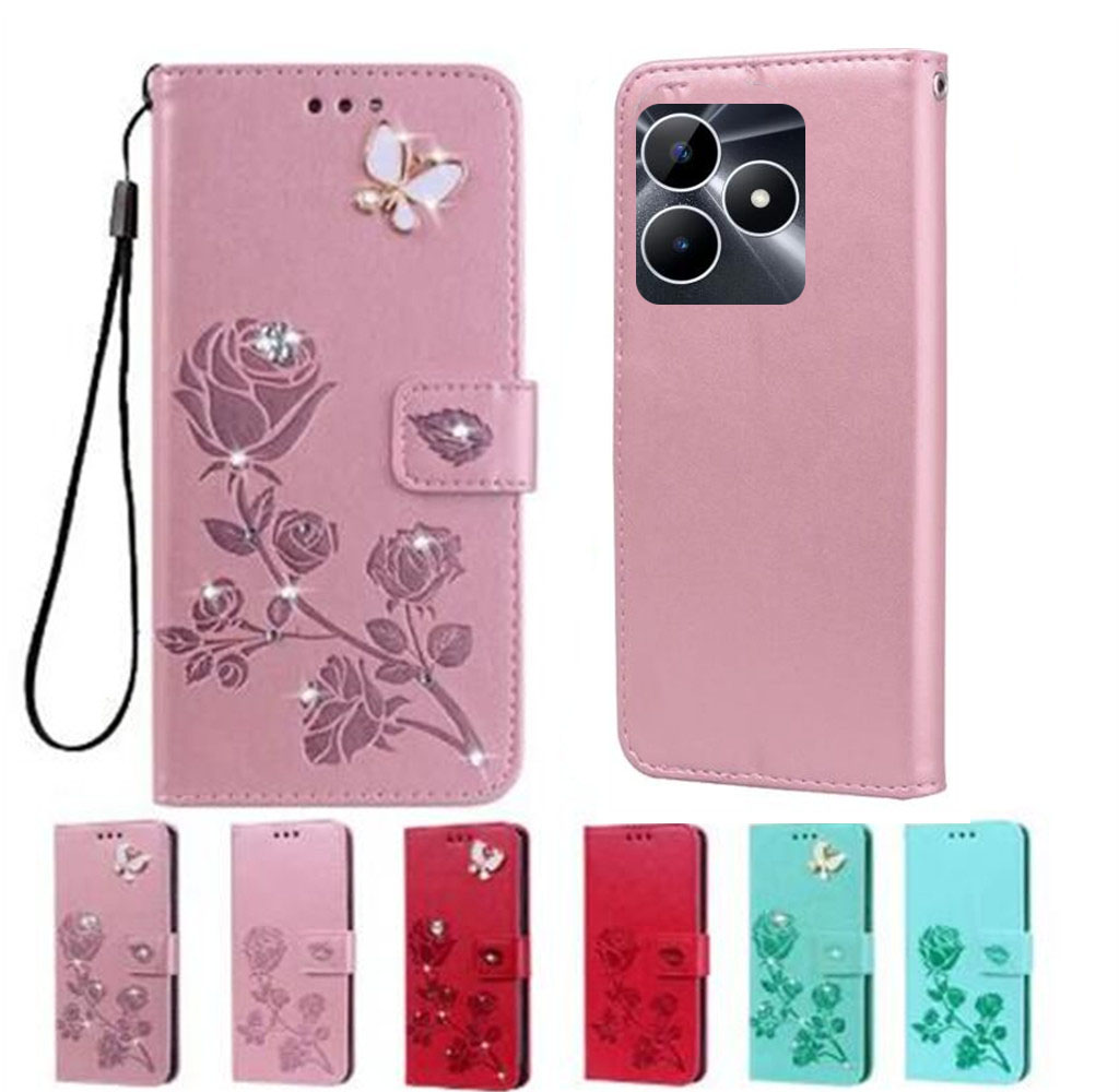 Realme Note 50 - Funda de cuero Vintage para Realme