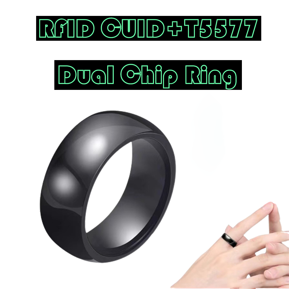 RFID Smart Dual Chip clon Key  - Smart Ring Nfc Pay reseña y precio