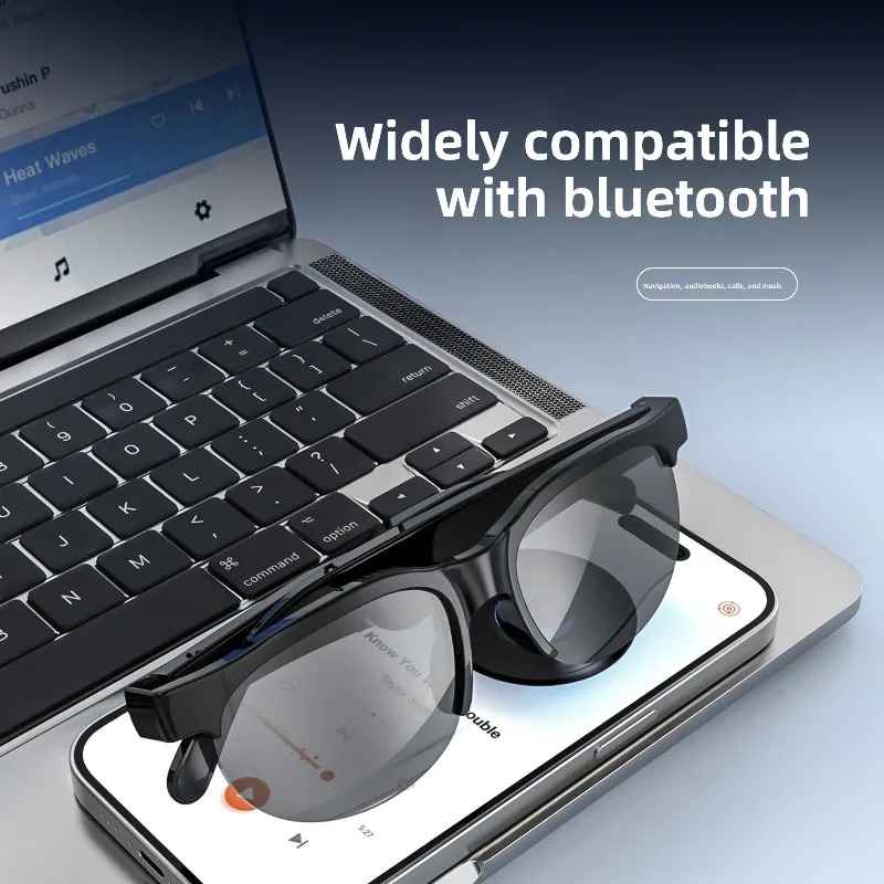 Gafas Inteligentes Bluetooth c - Smart Glasses Lens reseña y precio