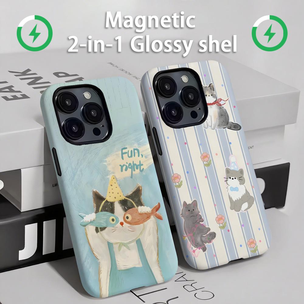 Funda de teléfono con gatos y  - Apple Iphone 15 reseña y precio