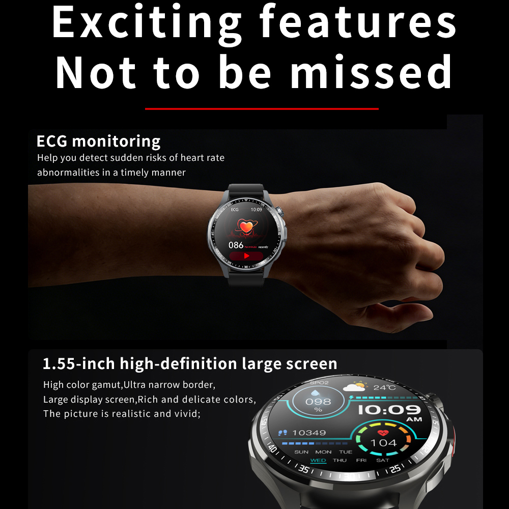 Reloj Inteligente Deportivo co - Fall Detection Watch reseña y precio