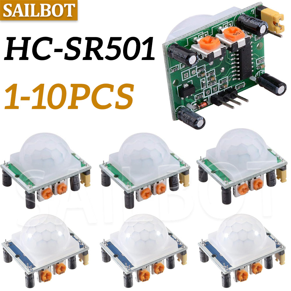 HC-SR501 Sensor infrarrojo PIR - Muscle Sensor Emg reseña y precio