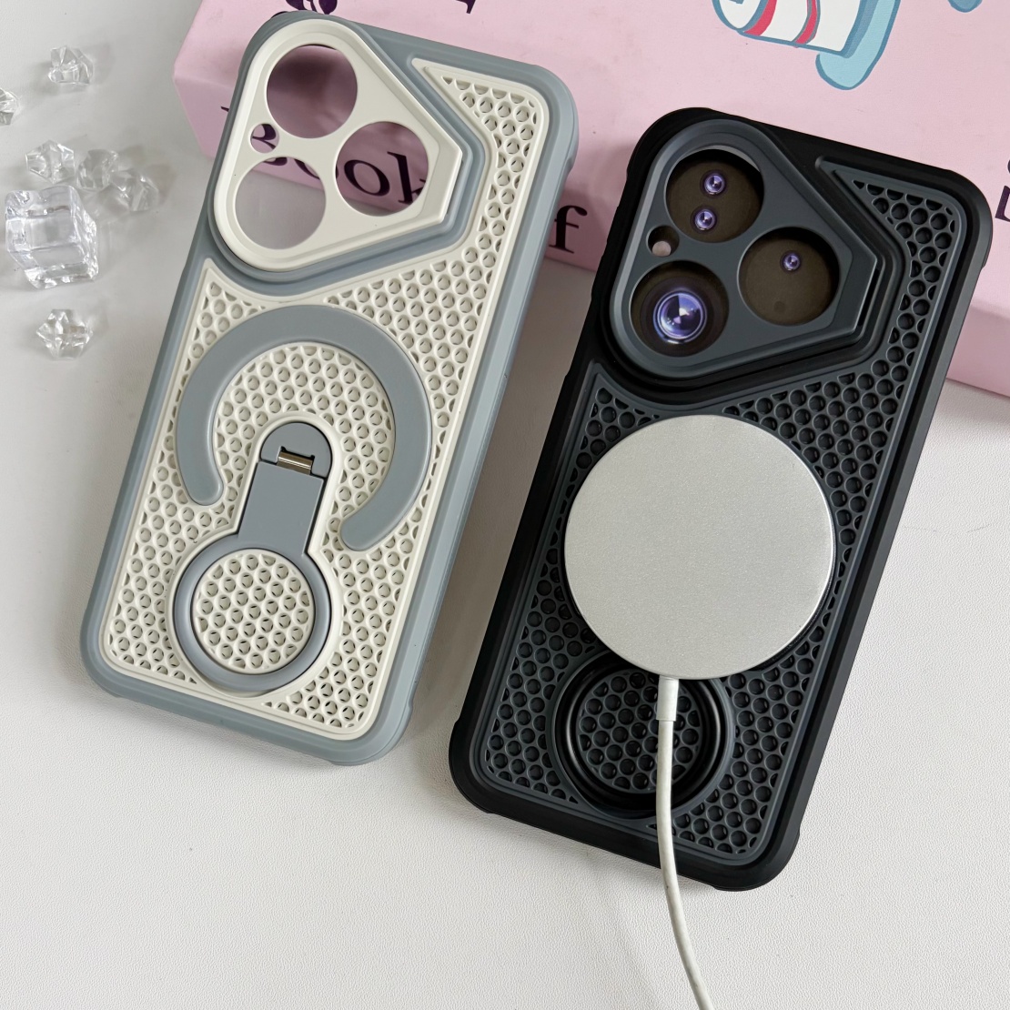 Funda de lujo con soporte gira - Huawei Pura 70 reseña y precio