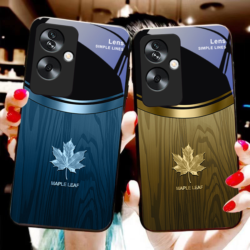 Hoja de arce de grano de mader - Realme Note 50 reseña y precio