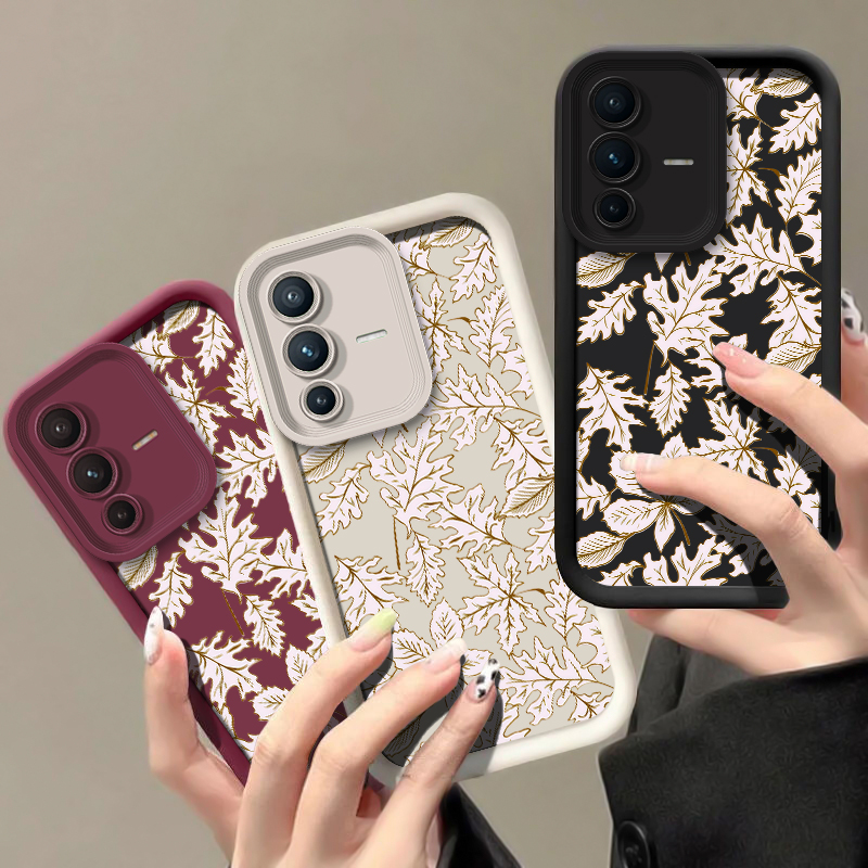 Funda de teléfono con patrón d - Vivo V40 reseña y precio