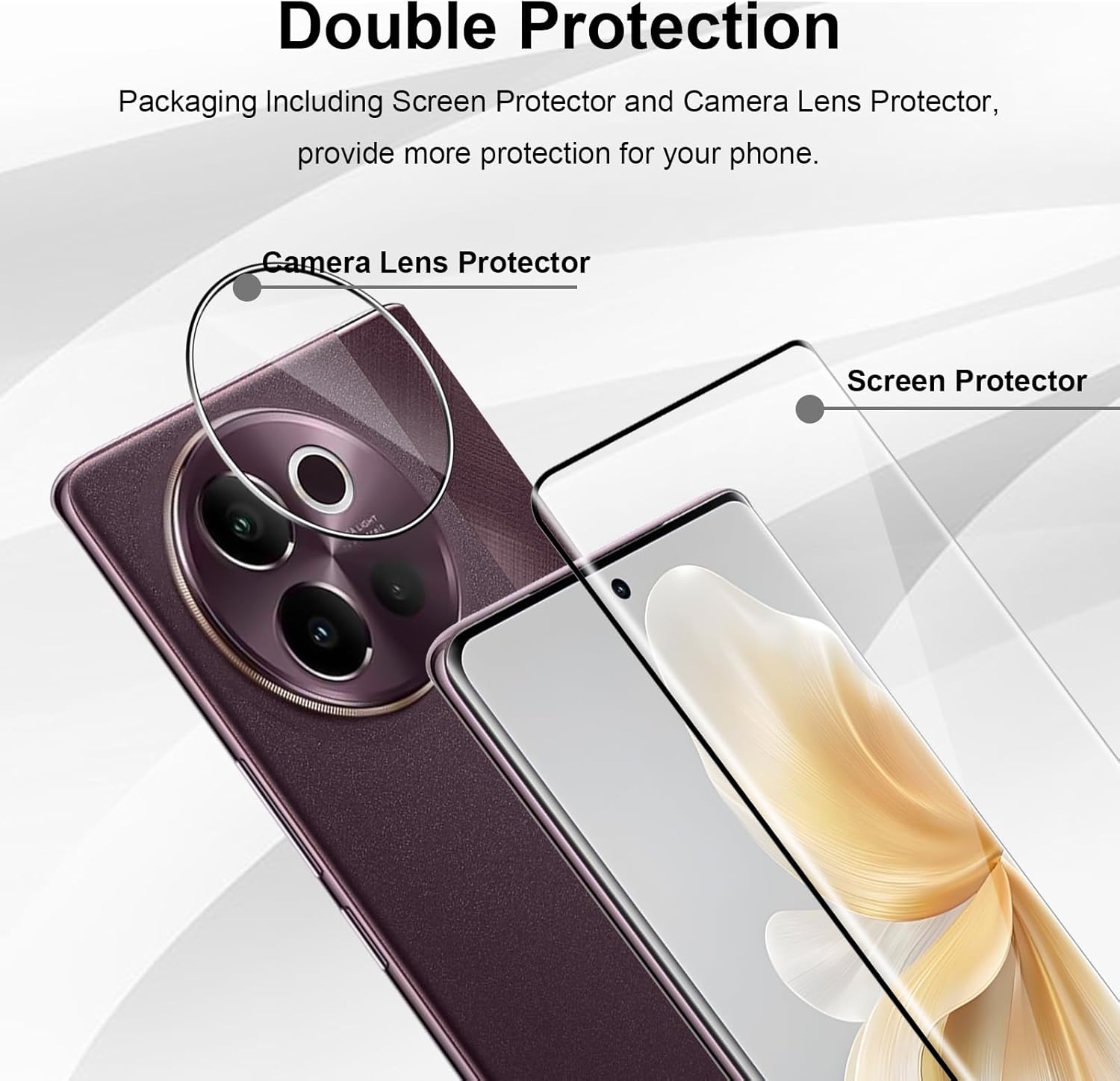 Vidrio Templado curvo 3D 9H pa - Vivo V40 reseña y precio